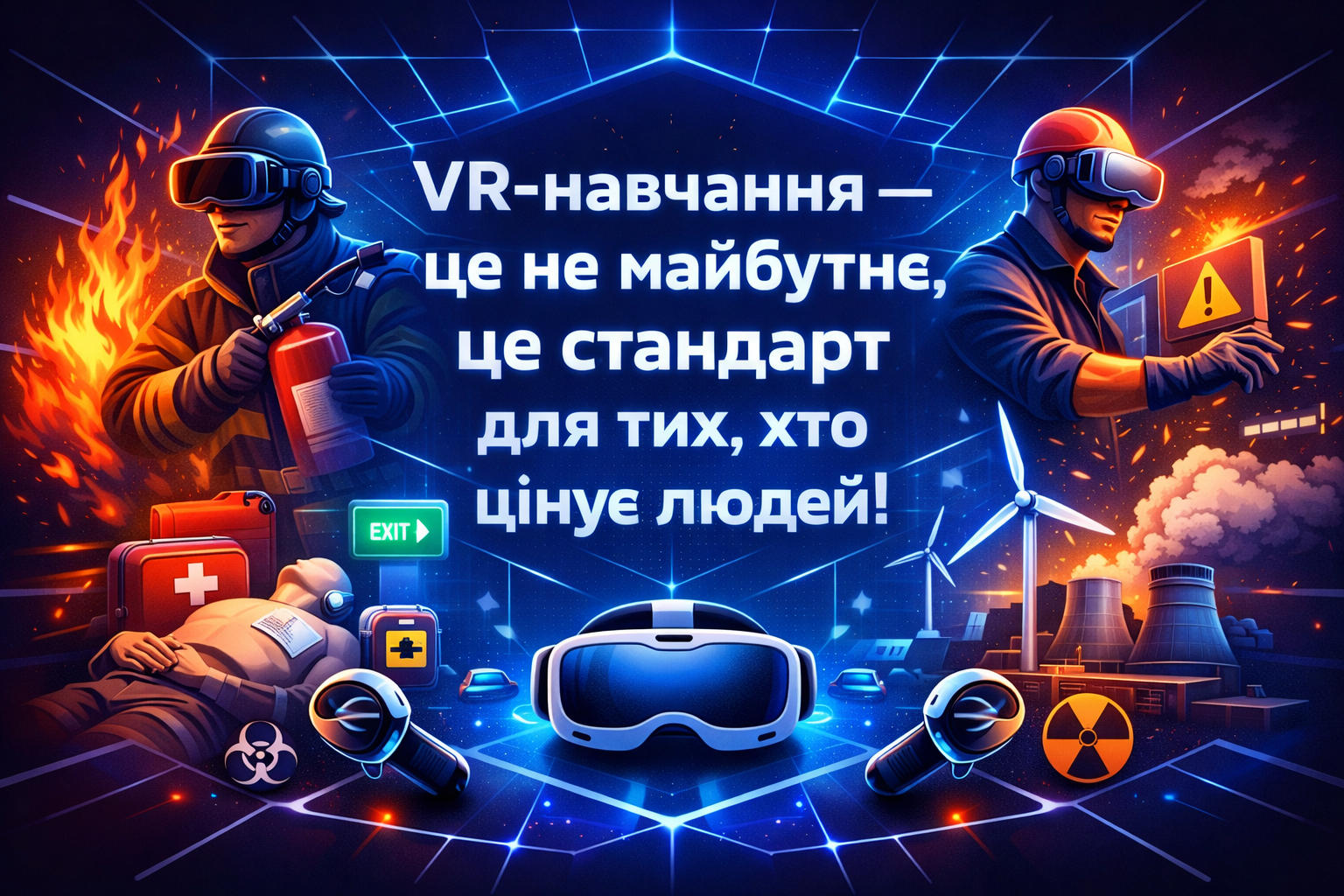 VR-навчання з охорони праці в Україні: сучасний стандарт безпеки для бізнесу