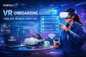 VR guide for onboarding